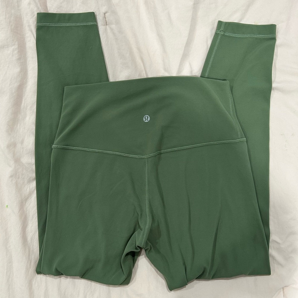 NWOT Green Twill Align Leggings